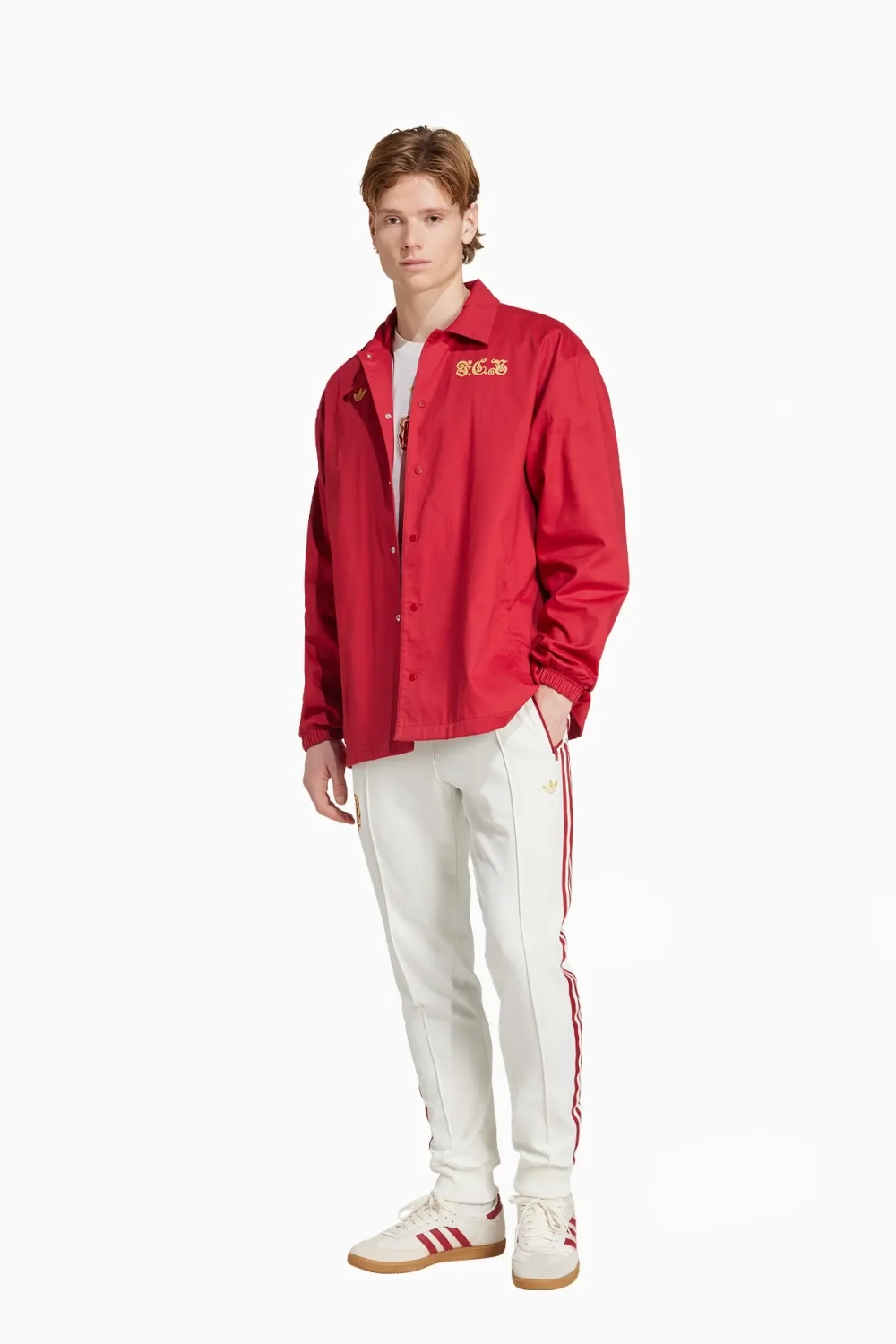 Ветровка adidas FC Bayern 24/25 125 Anniversary - красный