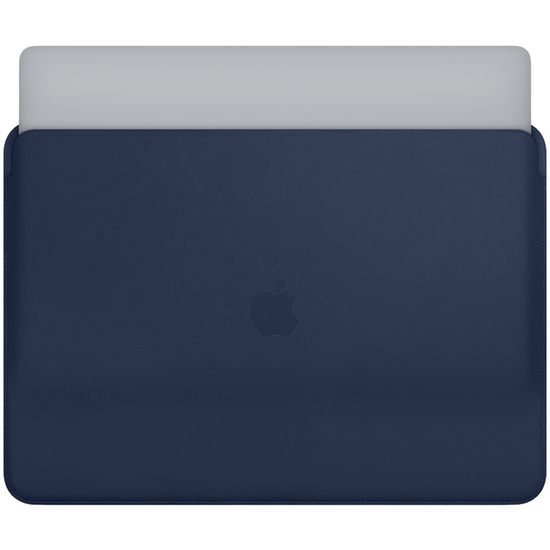 Apple Leather Sleeve for MacBook Pro 15‑inch Midnight Blue (Тёмно-синий)