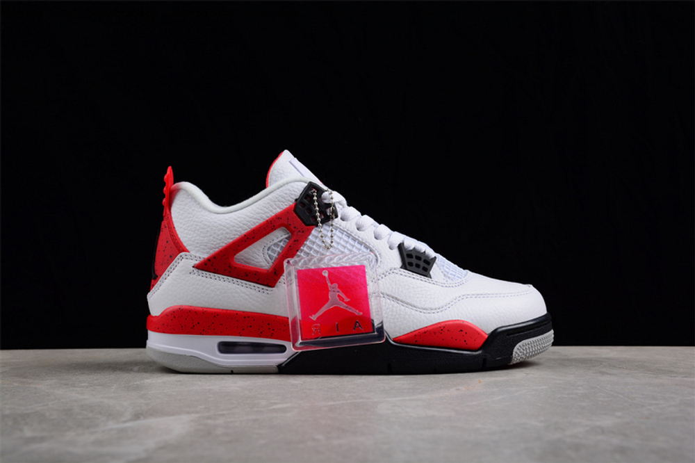 Купить кроссовки Air Jordan 4 Red Cement  в баскетбольном магазине futbasket.ru