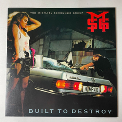 Винтажная виниловая пластинка LP The Michael Schenker Group Built To Destroy (Japan 1983) (No Obi) Red Sky