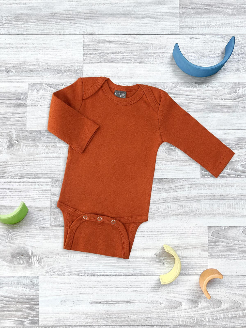 Боди Mjölk Paprika с длинным рукавом