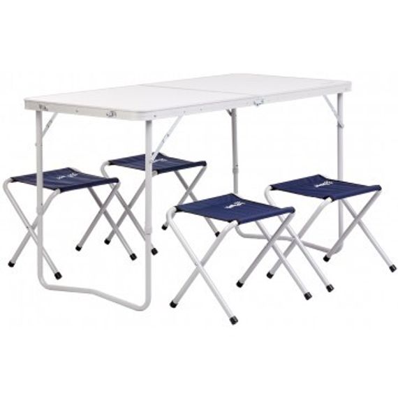 Набор мебели  Helios (СТАЛЬ), стол + 4 табурета (21407+21124) (пр-во ГК Тонар)