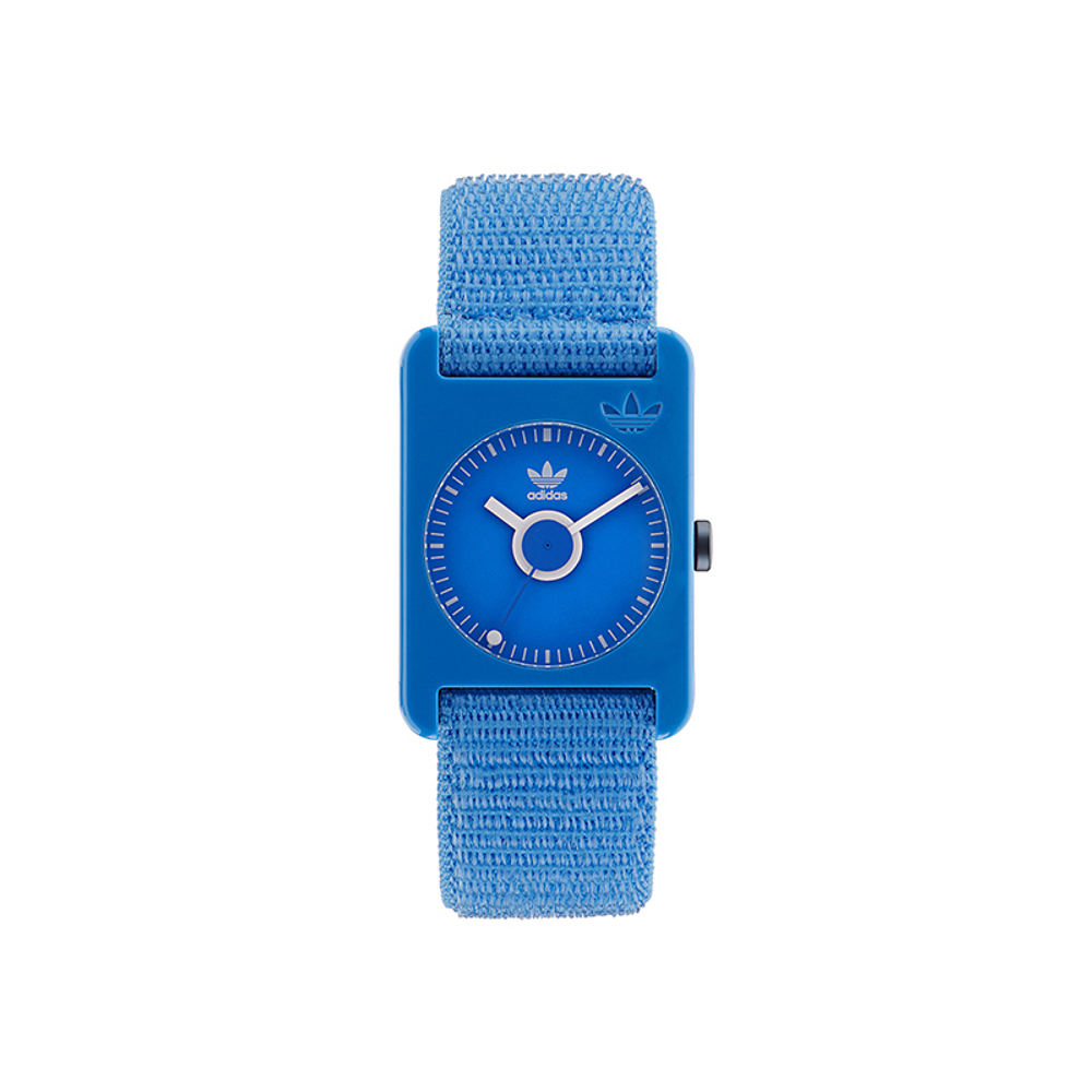 Adidas Originals Wrist Watch Quartz Movement Nylon Strap Blue Dial Unisex