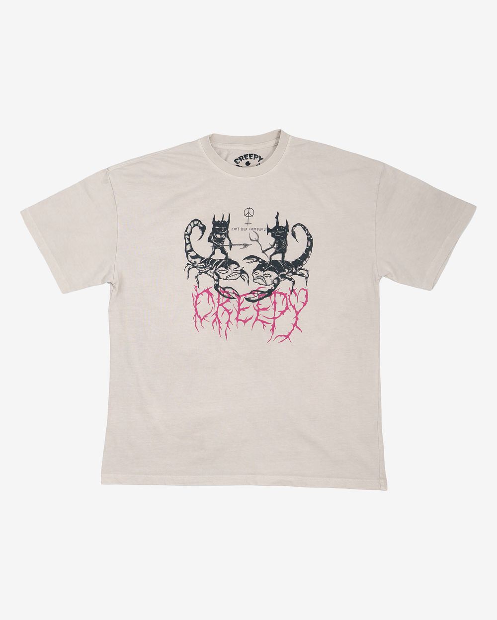 Футболка Creepy Clothing Скорпионсы Натурал