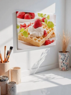 Картина на стену 40 X 50 Вафли