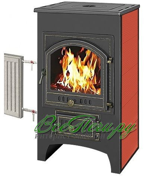 ВЕЗУВИЙ ПК-01 (205) с плитой и т/о красн. 12 кВт