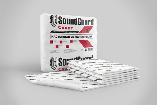 Звукоизоляционный мат SoundGuard Cover Ковер