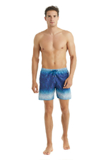Мужские пляжные шорты синий