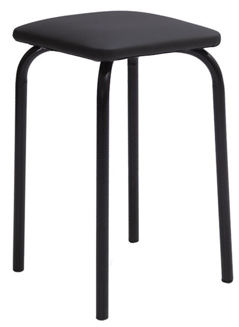 Табурет к/з черн. К-с черный