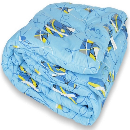 Одеяло "АВТ. АНТИКРИЗИС" лёгкое, плотность 200 г/м2, синтепон, Россия.