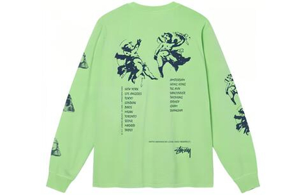 Толстовки Stussy SS22 Angels Pig. Dyed Ls Tee, 1994777