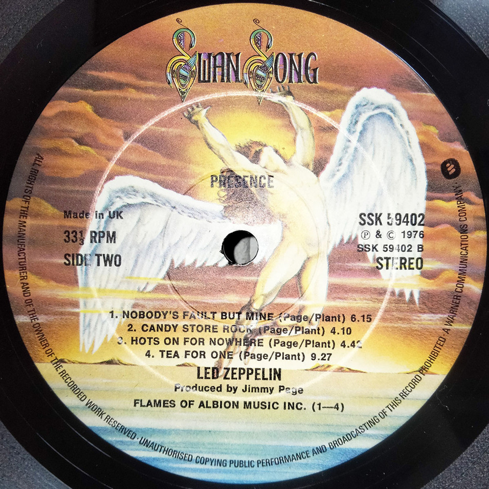 Led Zeppelin / Presence (LP)