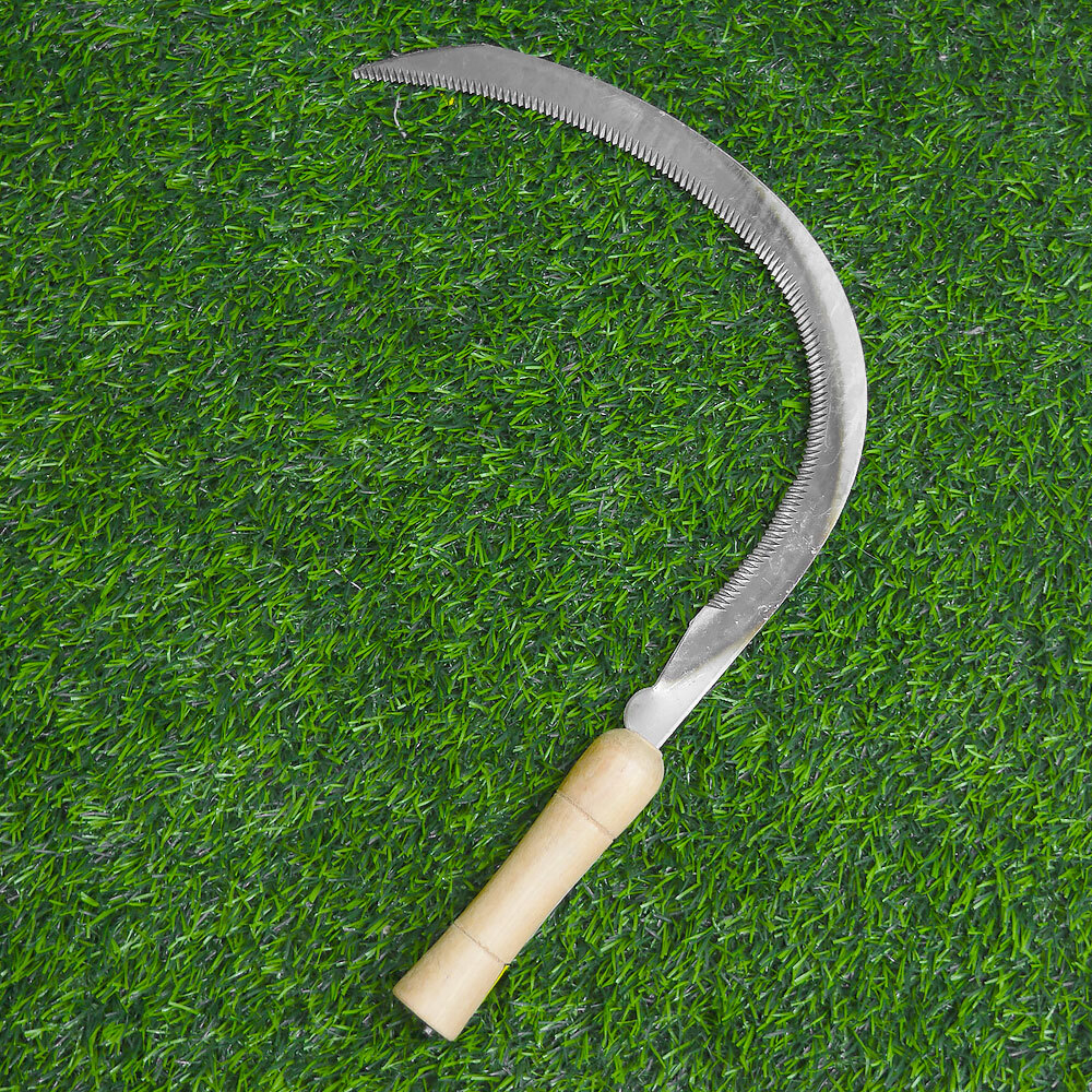 Серп "Травник-14" с деревянной ручкой