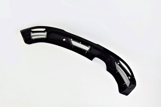 Диффузор заднего бампера V.4 для VW Golf 6 2008-2015