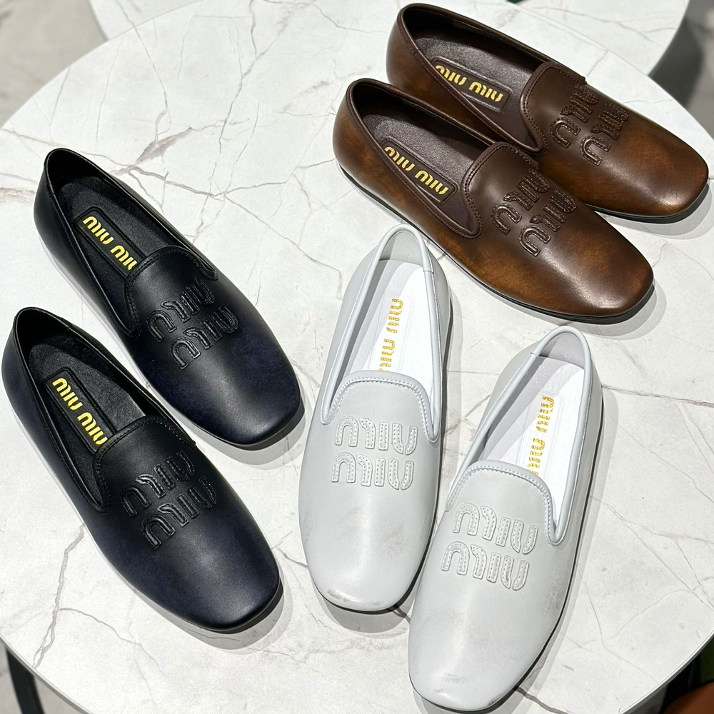 Лоферы Miu Miu