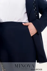 Костюм 2438-темно-синий Minova