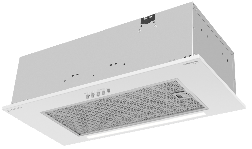 Полновстраиваемая вытяжка Meferi SMARTBOX60WH POWER фото 