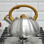 Чайник 3л нерж со свистком, индукция, Z-4169