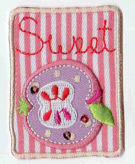 Термоаппликация HKM "Яблоко", 5,5 х 4 см, 1 шт (1012081/211215/0012181/01_Германия)