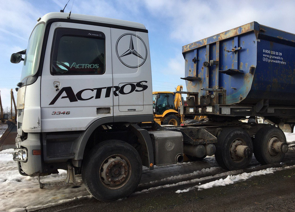 Mercedes-Benz Actros 6x4 Седельный тягач 3346 S (Дизельный, 11,9 л, 456 л.с., МТ)