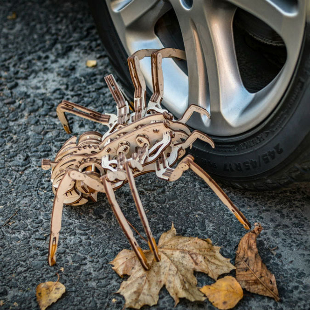 Сборная деревянная модель «Механический паук (Spider)» (EWA)