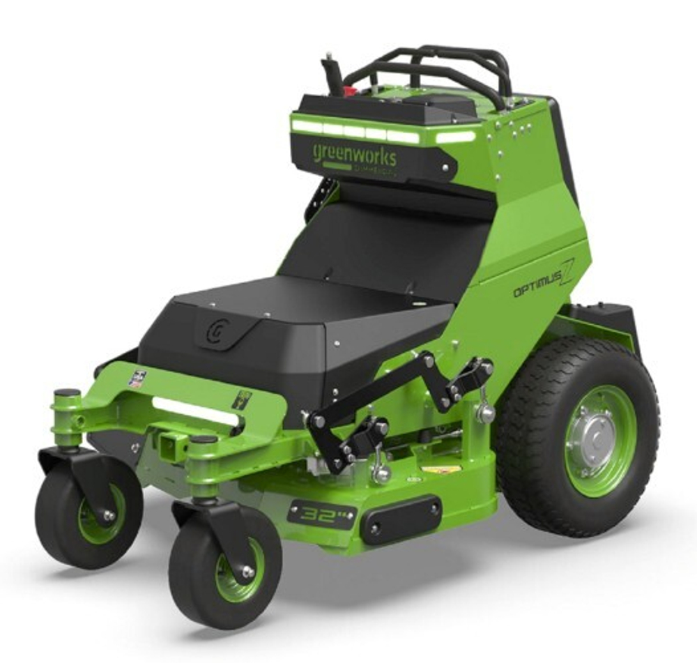 Трактор садовый GREENWORKS ZTCS92, 82V, 92 см, с АКБ 8 кВтч с нулевым радиусом разворота 7405407