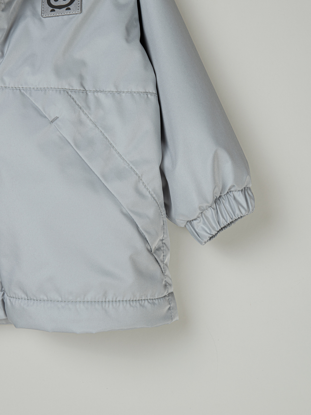 Куртка на флисовой подкладке "Жемчужно-серый"