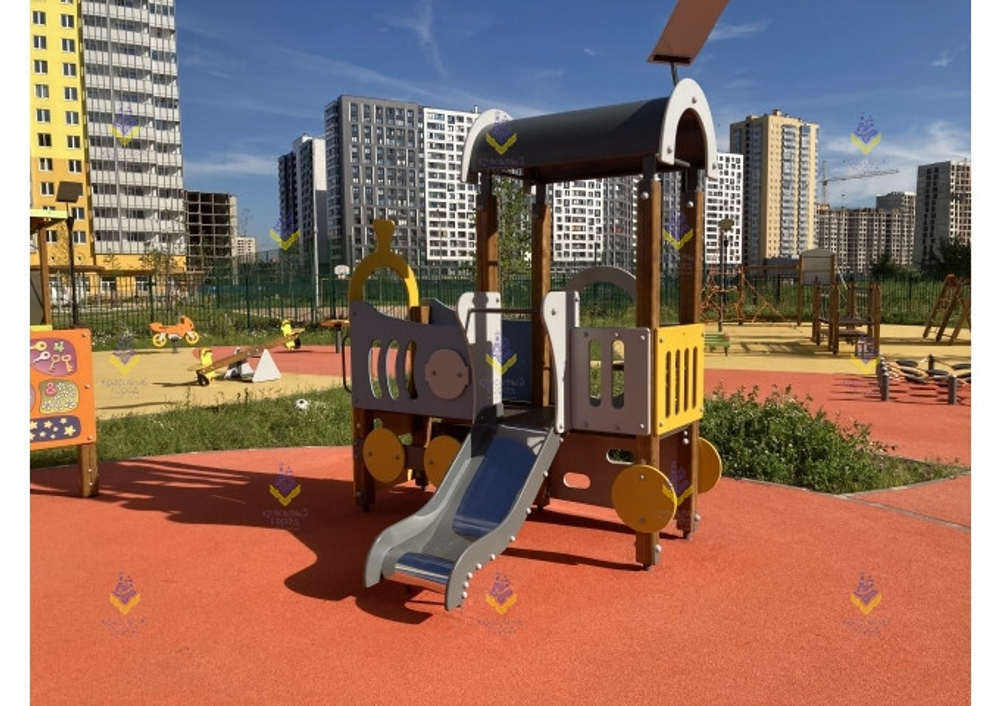 Игровой комплекс «Паровозик игровой тип 2»