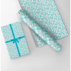 Упаковочная бумага. Единороги (вид 1)