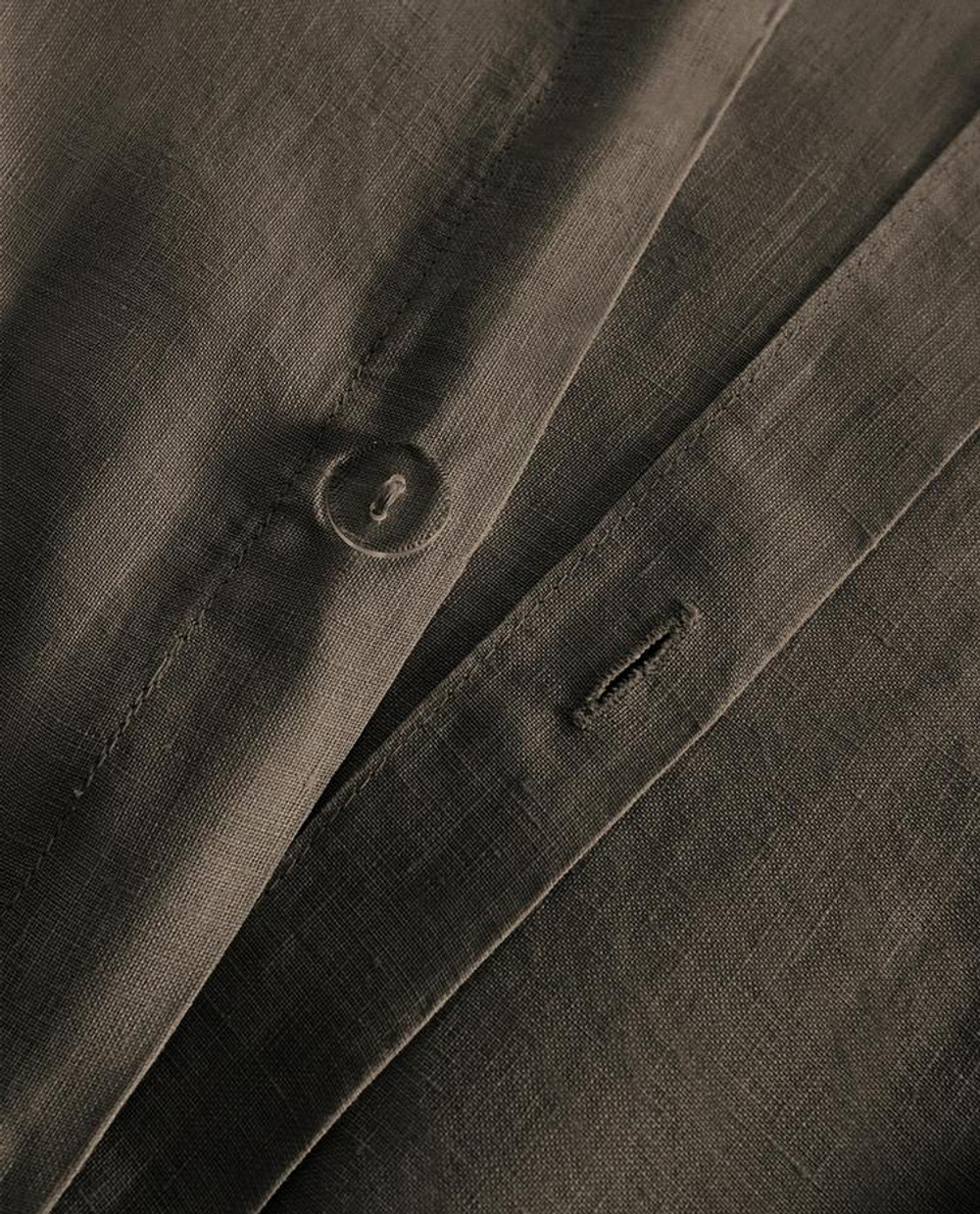 ZARA HOME ОДНОТОННЫЙ ПОДОДЕЯЛЬНИК, КОРИЧНЕВЫЙ