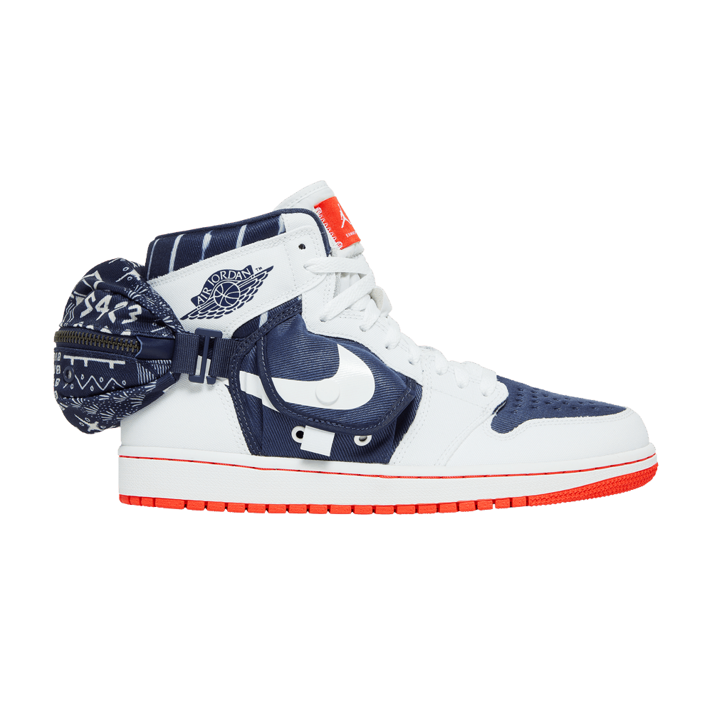 Кроссовки Jordan Air Jordan 1 Utility "Quai 54" Quai 54