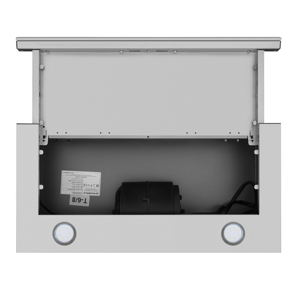 Кухонная вытяжка MAUNFELD VS Slide 60 металлик\белое стекло фото 6