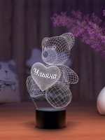 Ночник "Мишка с именем Ульяна"