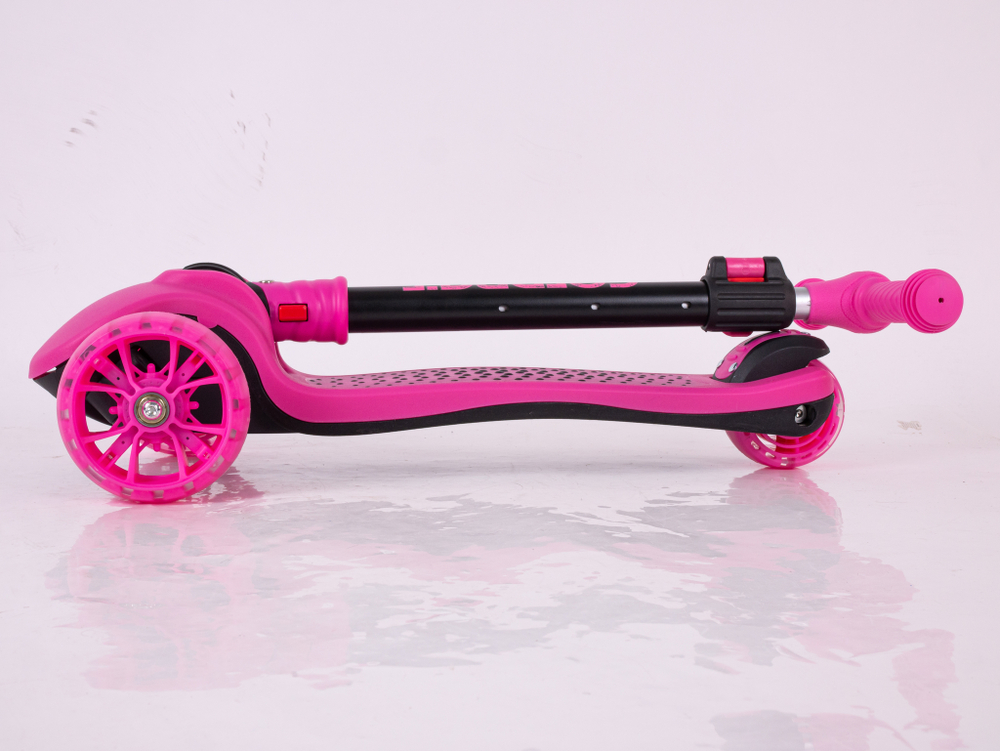 Самокат TT Combat pink 1/6 розовый