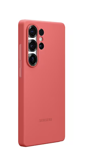 Силиконовый чехол для Galaxy S25 Ultra , красный