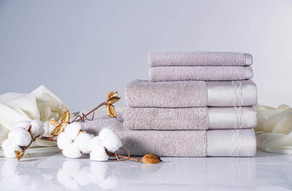 Набор полотенец 5шт Claire Batiste Atelier Loire серый