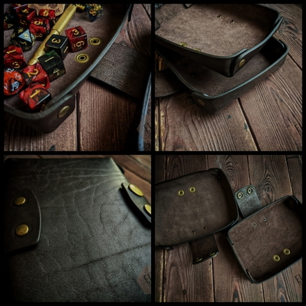 Кожаный кейс Шоколад.