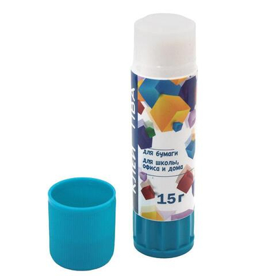 Клей-карандаш на основе ПВА 15 г "LITE" (Центрум)