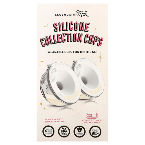 Legendairy Milk, Силиконовые стаканчики для сбора, 2 шт.