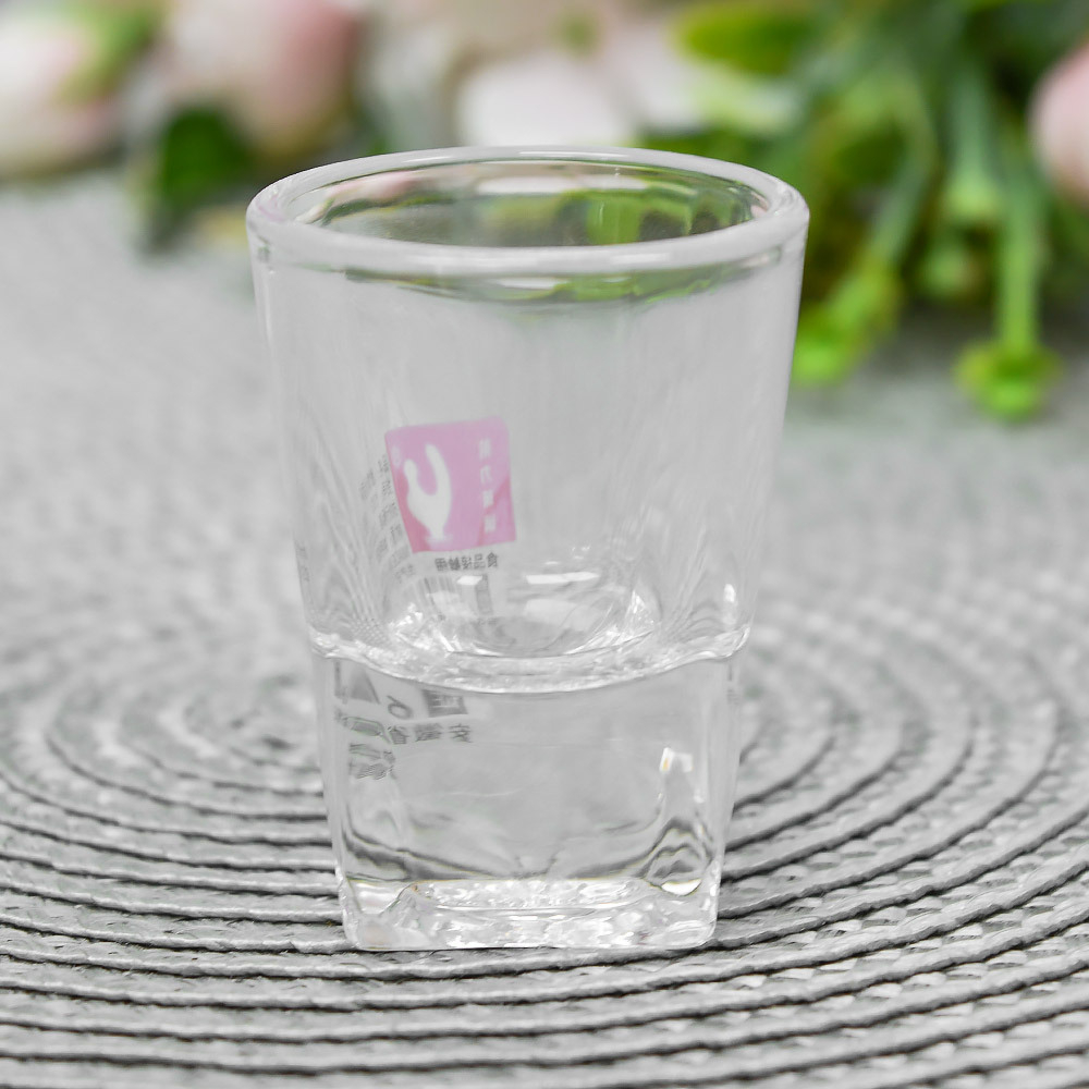 Набор стопок 6шт 25мл с квадратным дном, Y303