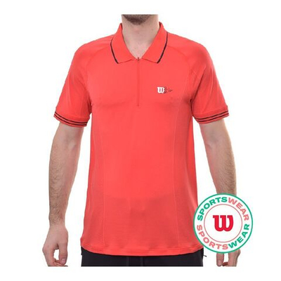 Теннисное поло Wilson Series Seamless Polo - Red