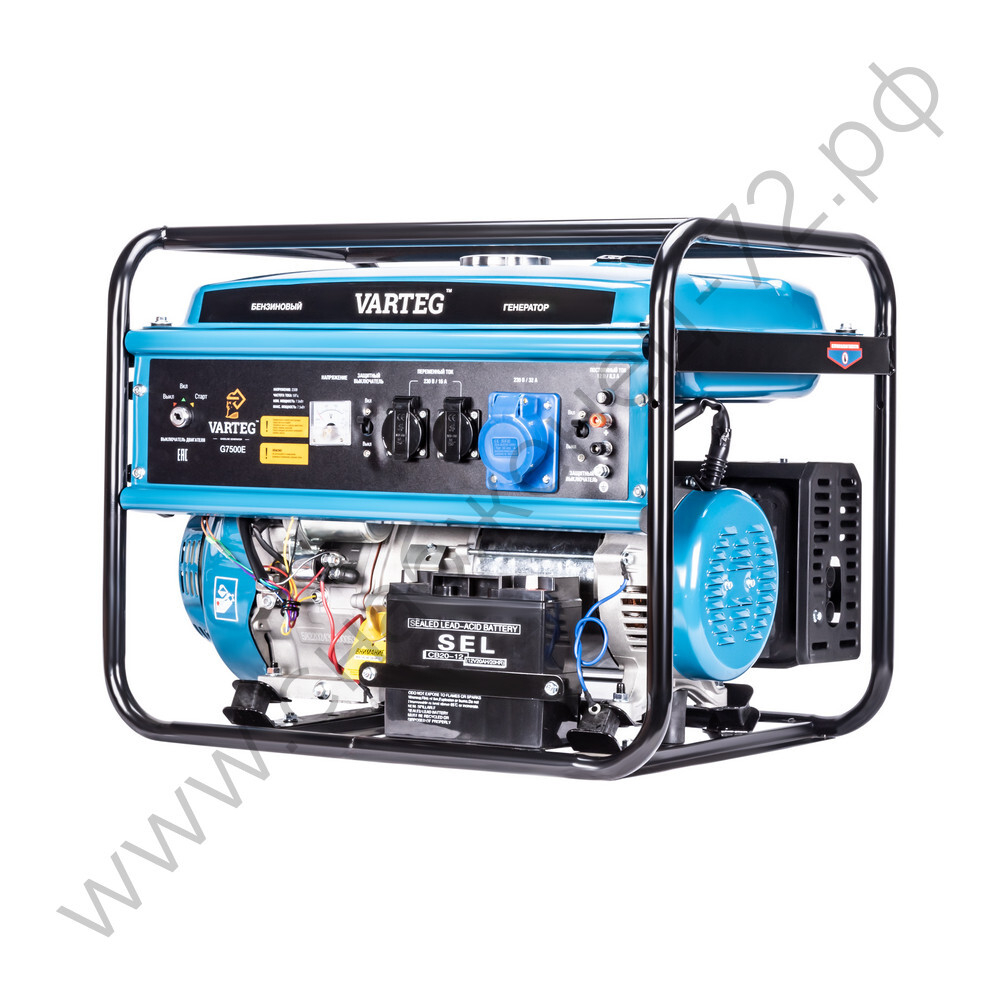 Бензиновый генератор Varteg G7500E