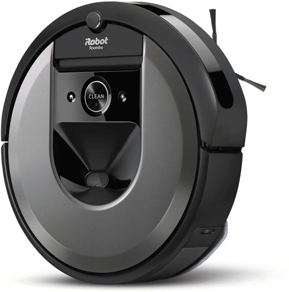 Робот-пылесос iRobot Roomba Combo i8+, 55Вт, черный графит/черный [i857040plus_rnd]