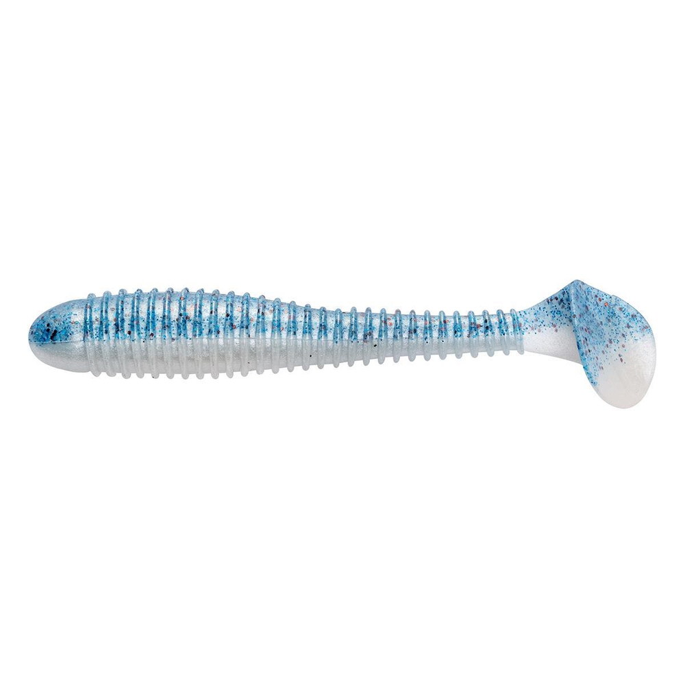 Виброхвост Catcher 3,55"/9 см Blue Fish 5шт. (HS-2-052) Helios