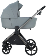 Детская коляска Pituso Teffy 3 в 1 с автокреслом Baesa Black Blue Tea/Graphite