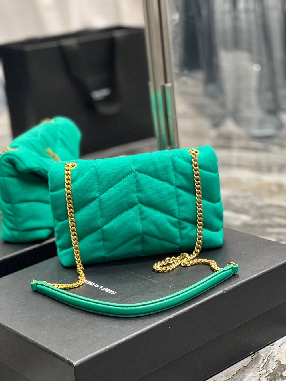 Saint Laurent Loulou Puffer Bag 23 cm