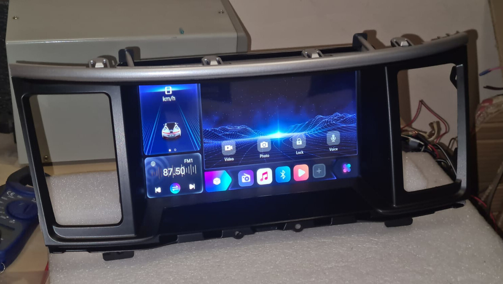 Магнитола для Nissan Pathfinder (R52) 2014-2016 (поддержка Bose и 360) - Carmedia SF-9200 IPS, Android 10, 8 ядер (TS18), 4G SIM-слот