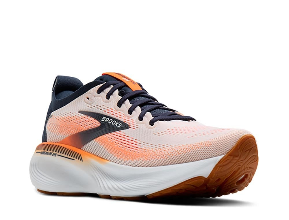 Кроссовки для бега мужские Brooks Adrenaline GTS 25 M Оранжево-Белые