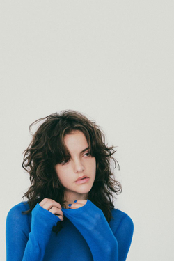 ZARA ФУТБОЛКА ИЗ ХЛОПКА SUPIMA®, СИНИЙ ЭЛЕКТРИК