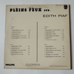 Винтажная виниловая пластинка LP Pleins Feux Sur Edith Piaf Эдит Пиаф (Canada 1975)